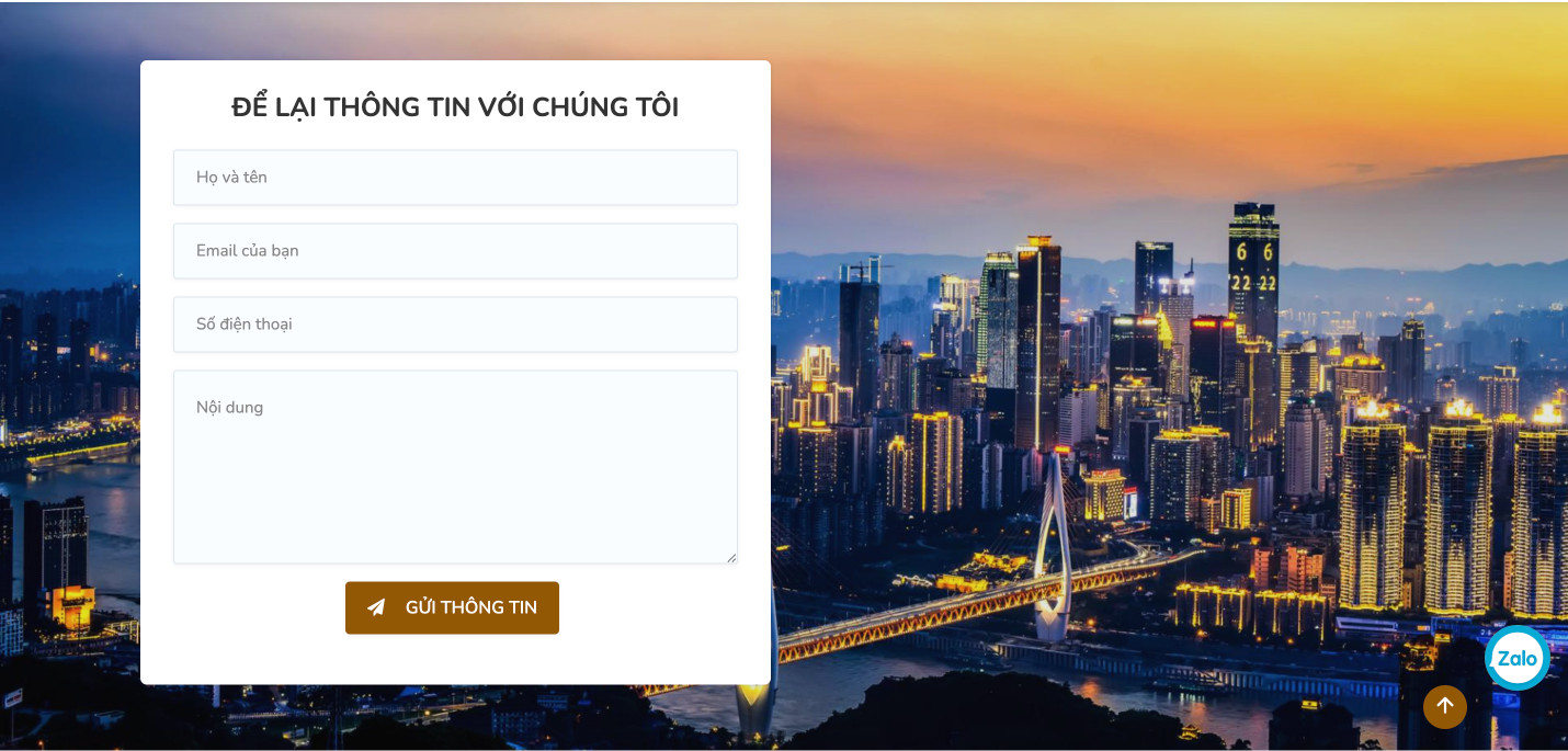 Thiết Kế Website Bất Động Sản Chuyên Nghiệp