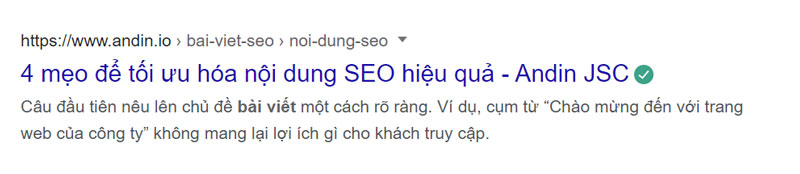 lợi ích URL là gì