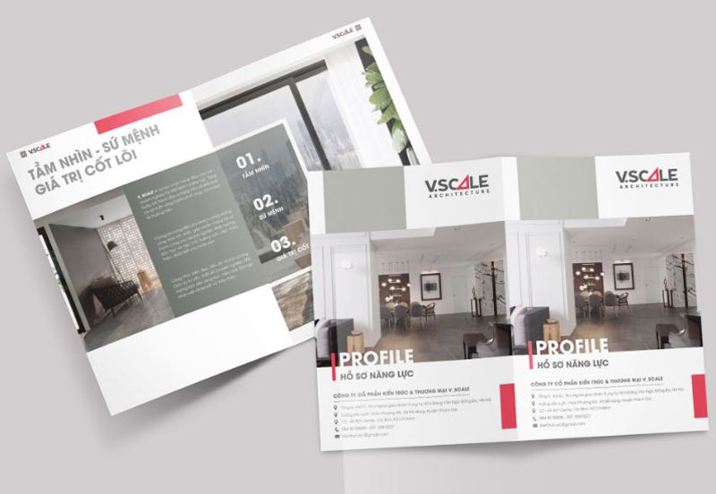 Phong cách vừa tinh tế vừa hiện đại hồ sơ năng lực công ty nội thất (nguồn: in360.vn)