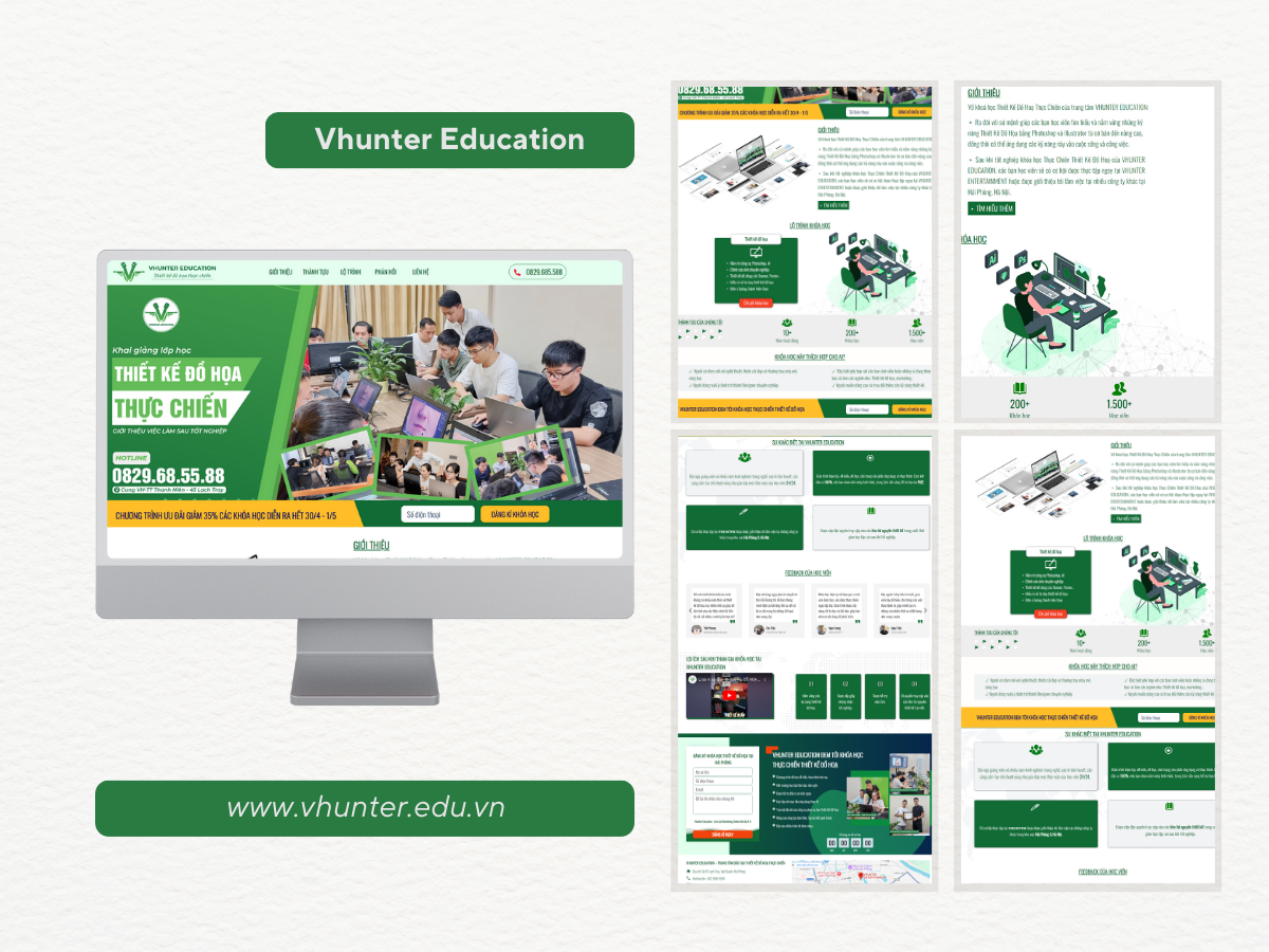 Mẫu Landing Page Khóa Học Mẫu Landing Page Khóa Học