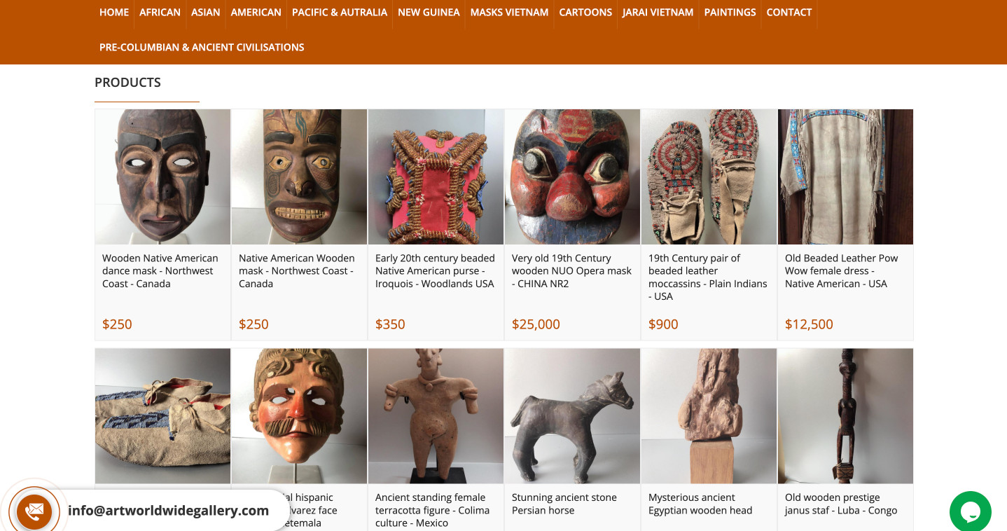 Thiết kế website mỹ thuật nghệ thuật độc đáo