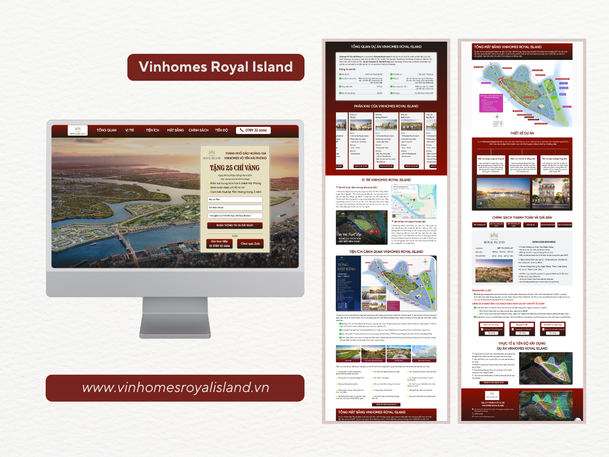 Landing Page Bất động sản