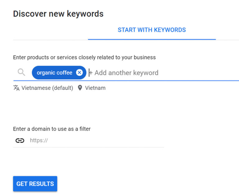 Google Keyword Planner