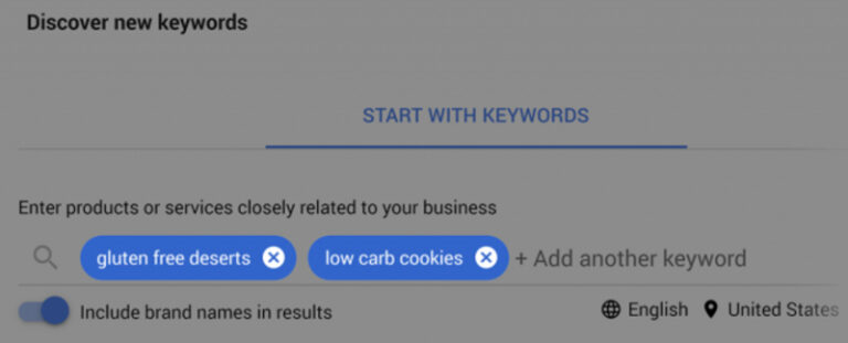 Google Keyword Planner