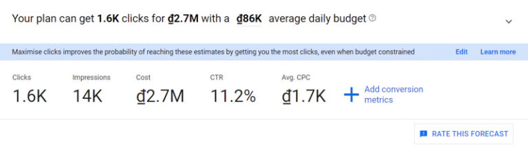 Google Keyword Planner