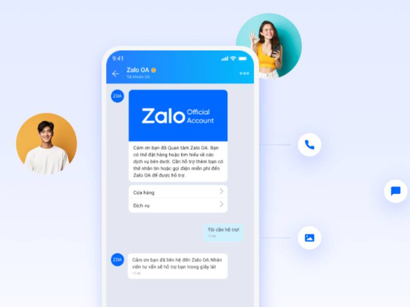 Khám phá nền tảng Thông báo Zalo QA dành cho doanh nghiệp