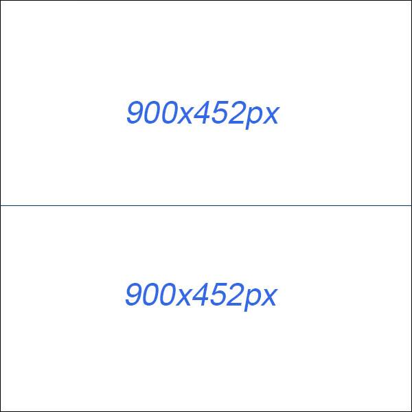 Kích cỡ ảnh quảng cáo Facebook cho bố cục 2 hình nằm ngang đều nhau