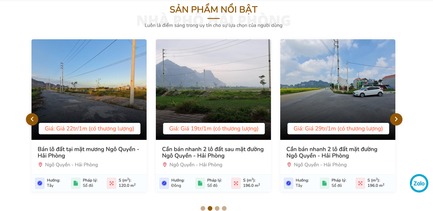 Thiết Kế Website Bất Động Sản Chuyên Nghiệp