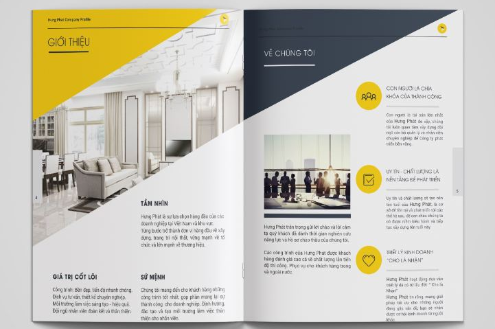 Hồ sơ năng lực công ty nội thất