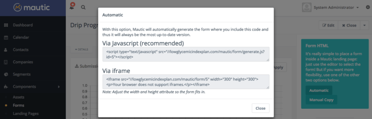 mautic - fastersendy