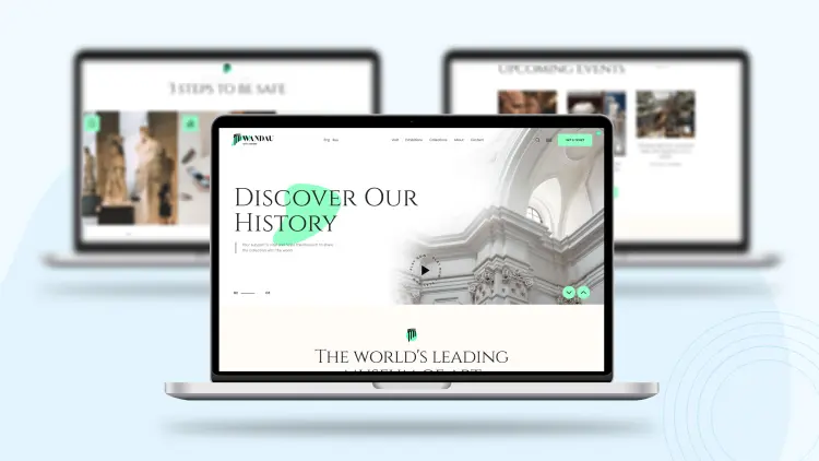 Thiết kế website mỹ thuật nghệ thuật độc đáo