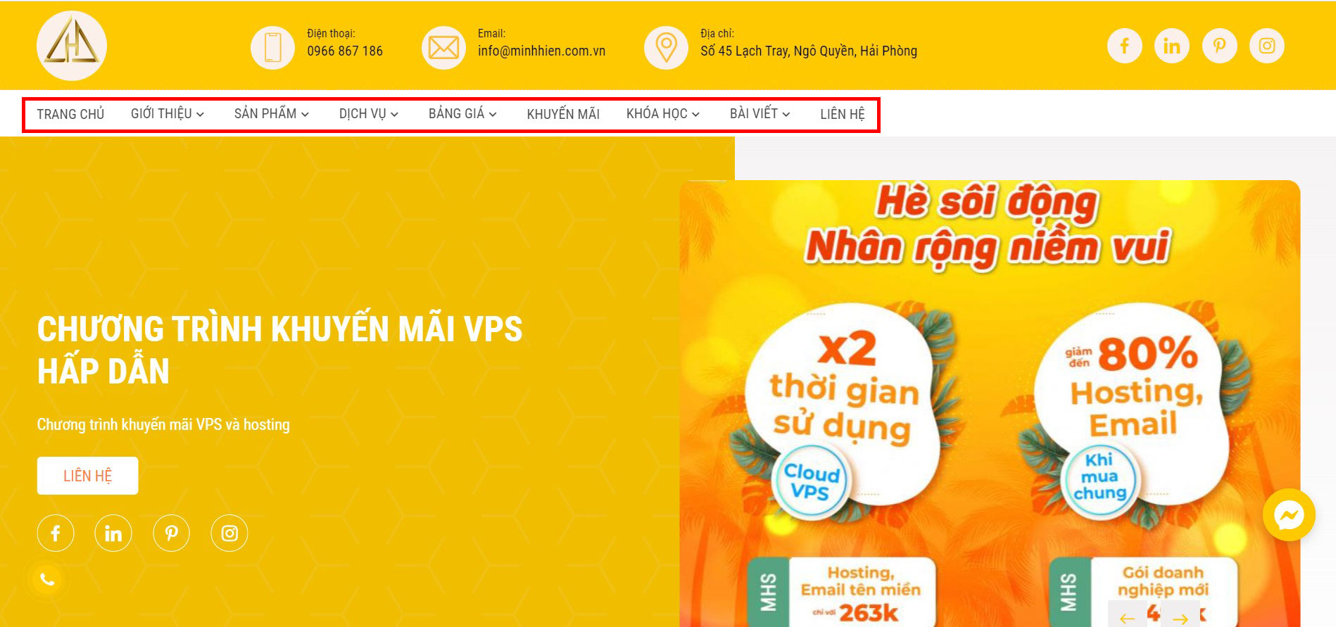 Navigational Internal Link