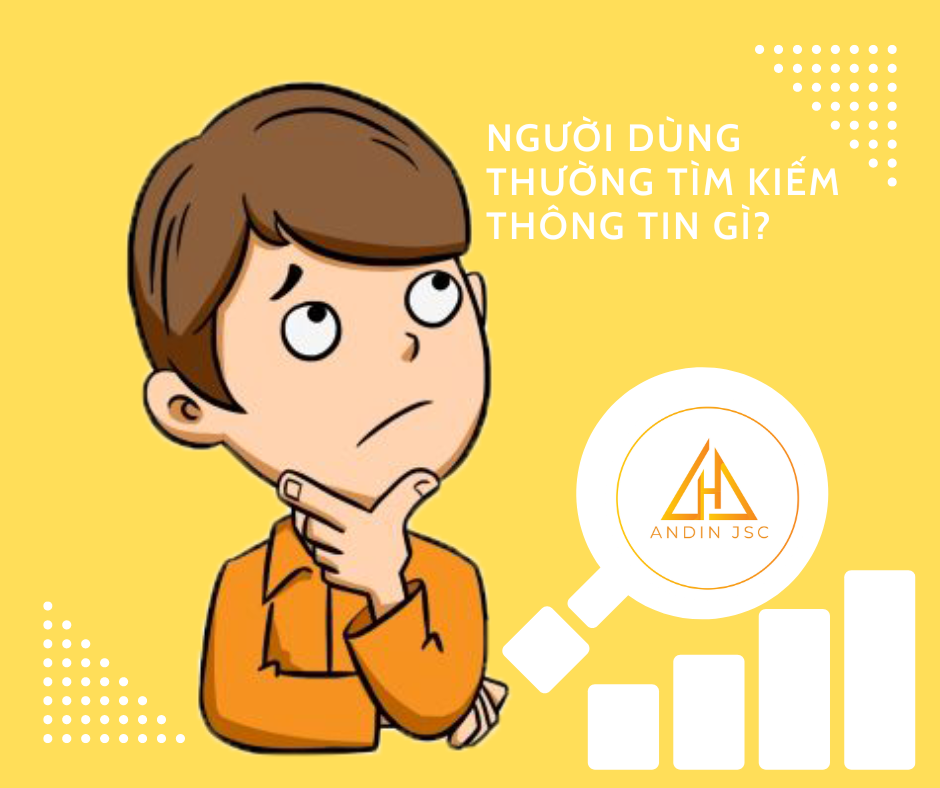 người dùng thường tìm kiếm gì trên trang web