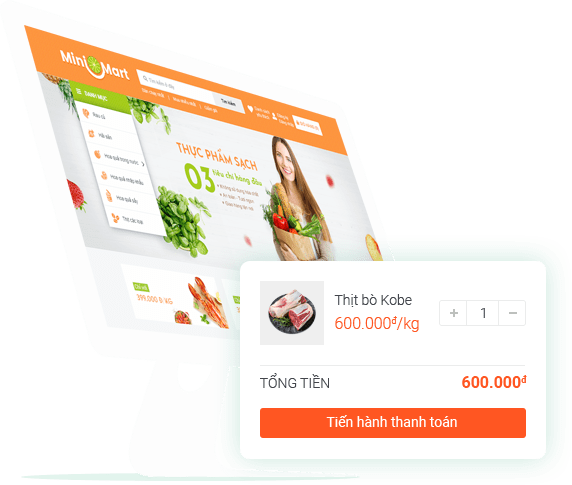 Giải pháp thiết kế website bán hàng hỗ trợ SEO, Marketing & vận hành thông minh