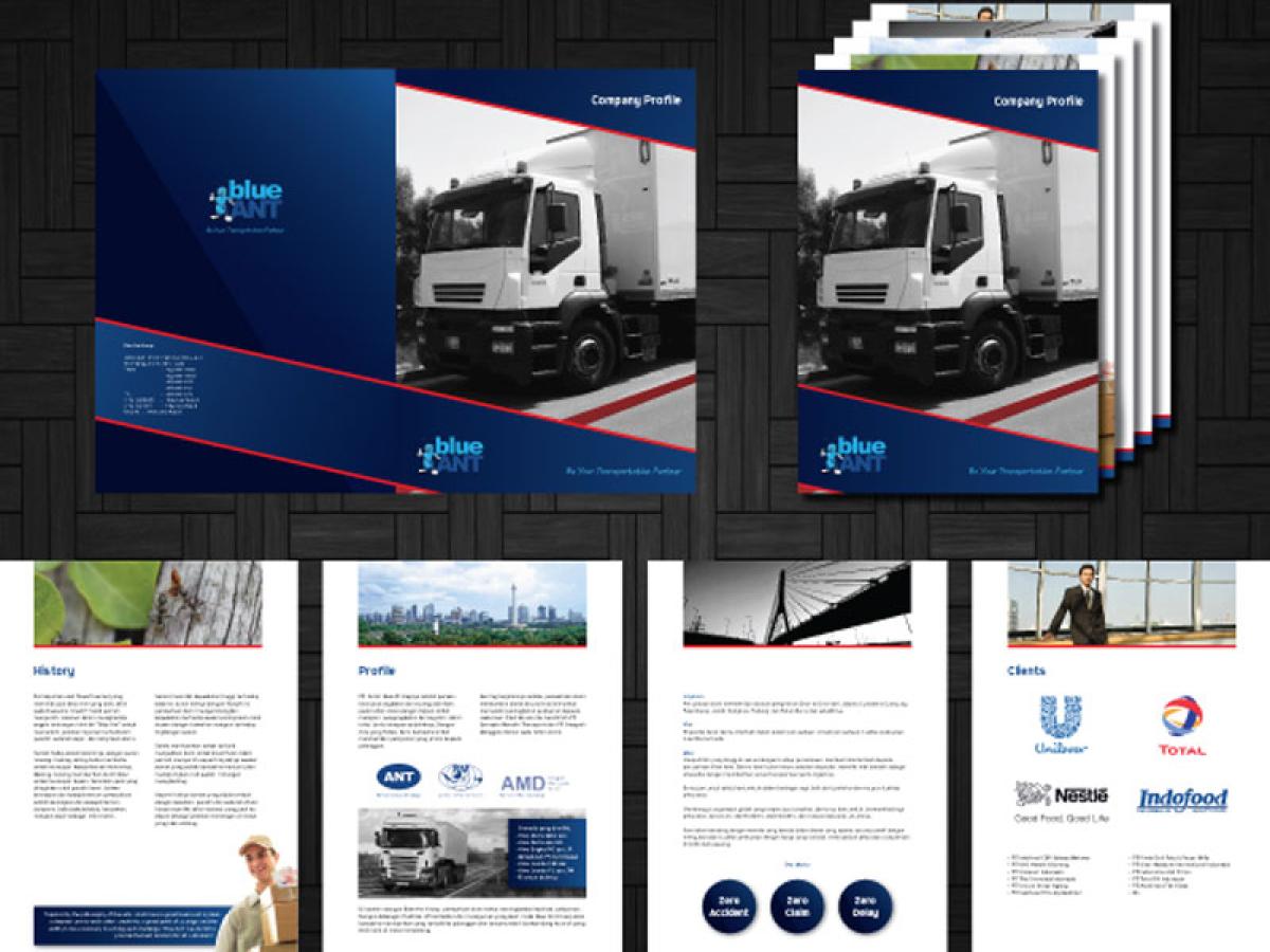 Xu hướng thiết kế hồ sơ năng lực công ty vận tải 2023