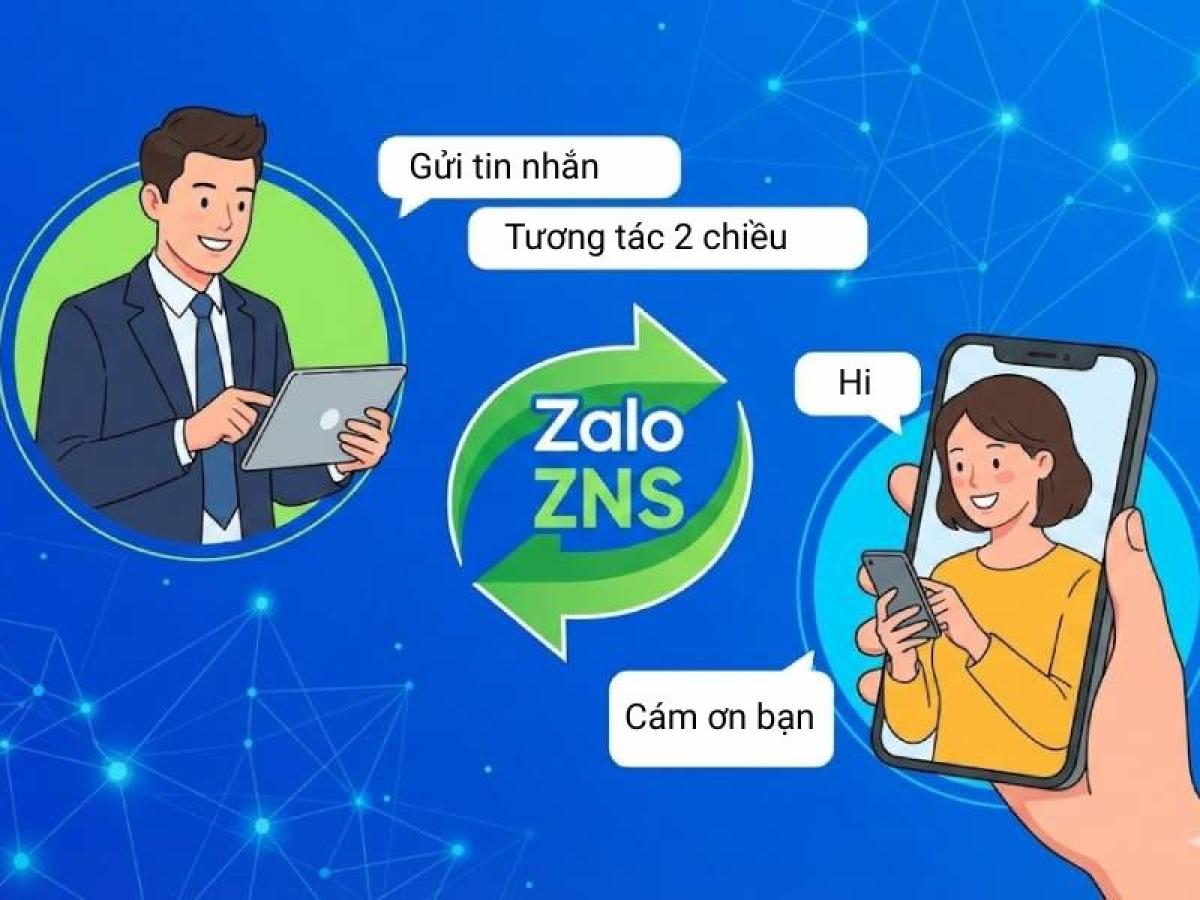 Tương tác 2 chiều với khách hàng dễ dàng nhờ Zalo ZNS