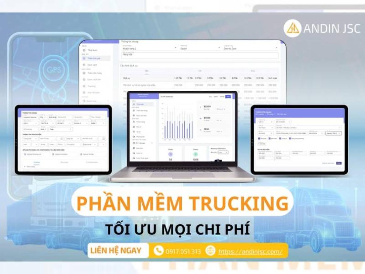 Phần Mềm Trucking – Giải Pháp Toàn Diện, Tối Ưu Mọi Chi Phí Vận Tải