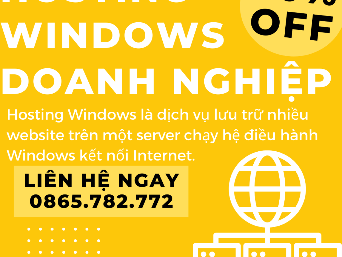 Bảng Giá Hosting Windows doanh nghiệp