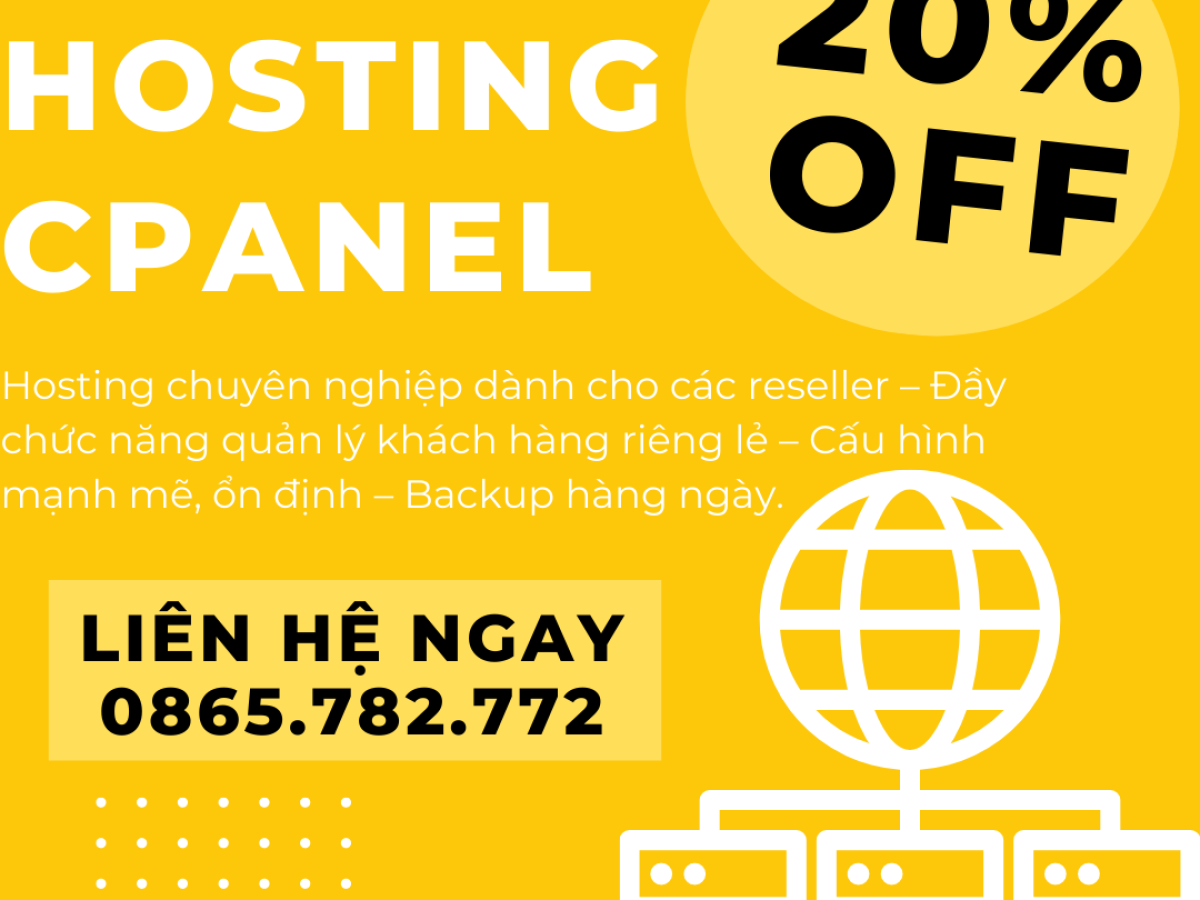 Bảng Giá Reseller Hosting Cpanel