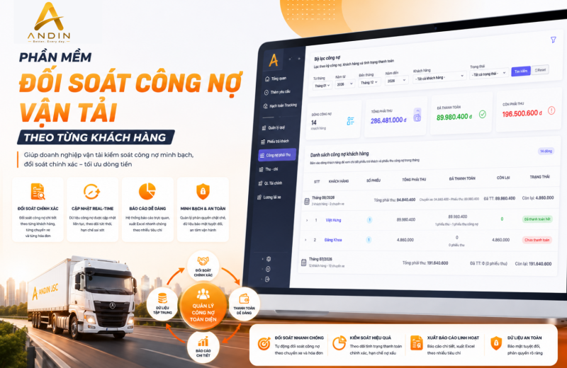 Phần Mềm Đối Soát Công Nợ Vận Tải Theo Từng Khách Hàng Phần Mềm Đối Soát Công Nợ Vận Tải Theo Từng Khách Hàng