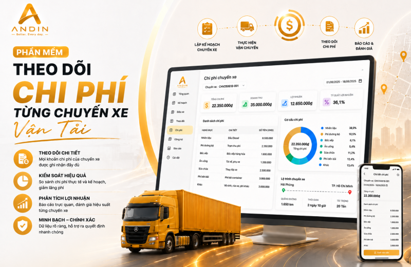 Phần Mềm Theo Dõi Chi Phí Từng Chuyến Xe Vận Tải Phần Mềm Theo Dõi Chi Phí Từng Chuyến Xe Vận Tải