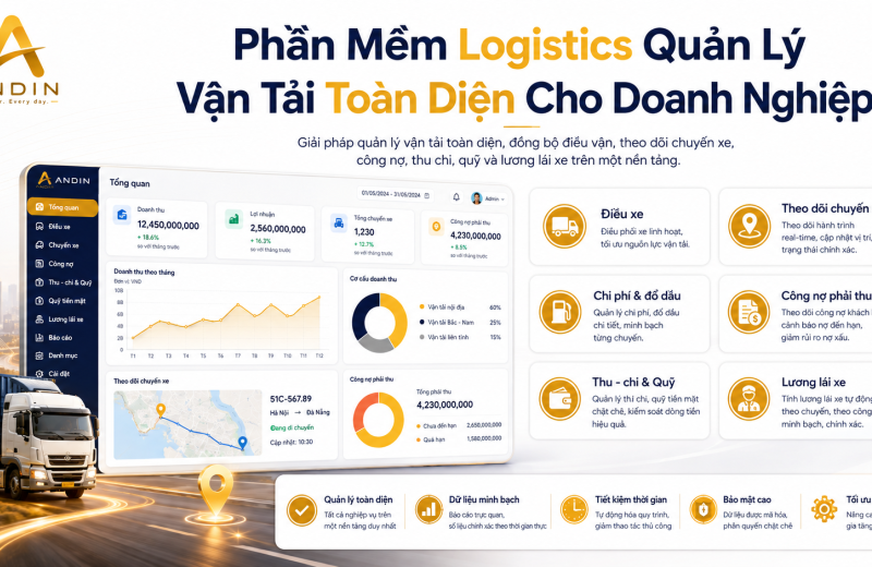 Phần Mềm Logistics Quản Lý Vận Tải Toàn Diện Cho Doanh Nghiệp Phần Mềm Logistics Quản Lý Vận Tải Toàn Diện Cho Doanh Nghiệp