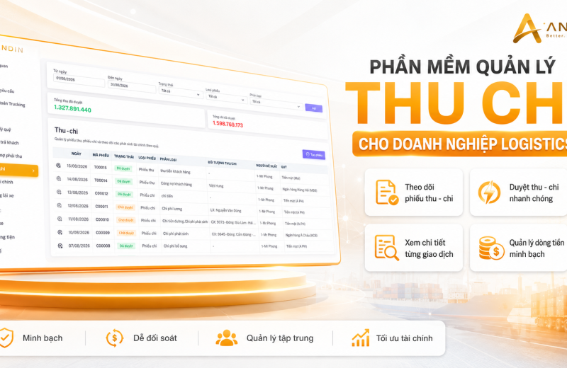 Phần Mềm Quản Lý Thu Chi Cho Doanh Nghiệp Logistics Phần Mềm Quản Lý Thu Chi Cho Doanh Nghiệp Logistics