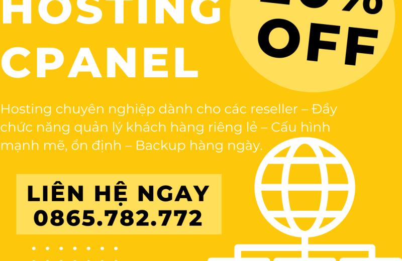 Bảng Giá Reseller Hosting Cpanel