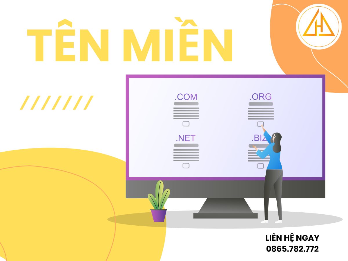 tên miền khi thiết kế website