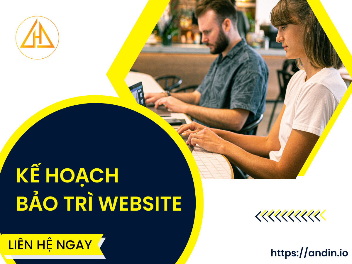 Luôn luôn có kế hoạch bảo trì website